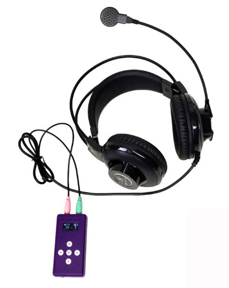 Casque Bio-Cor avec émetteurs EHF
