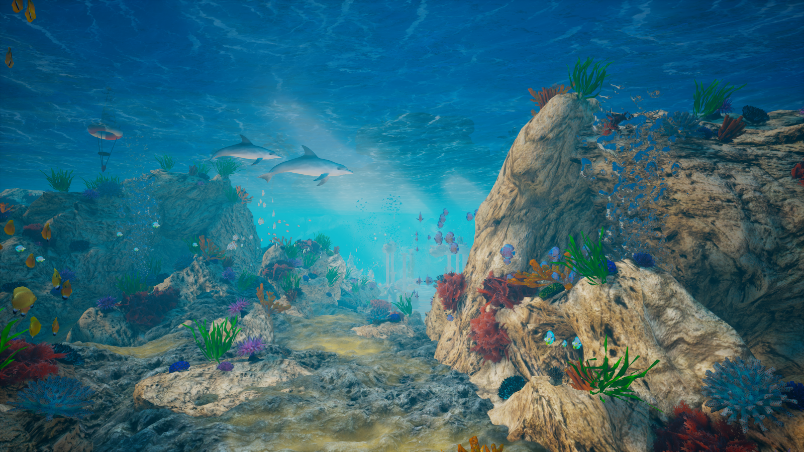 Univers virtuel Monde Sous-Marin