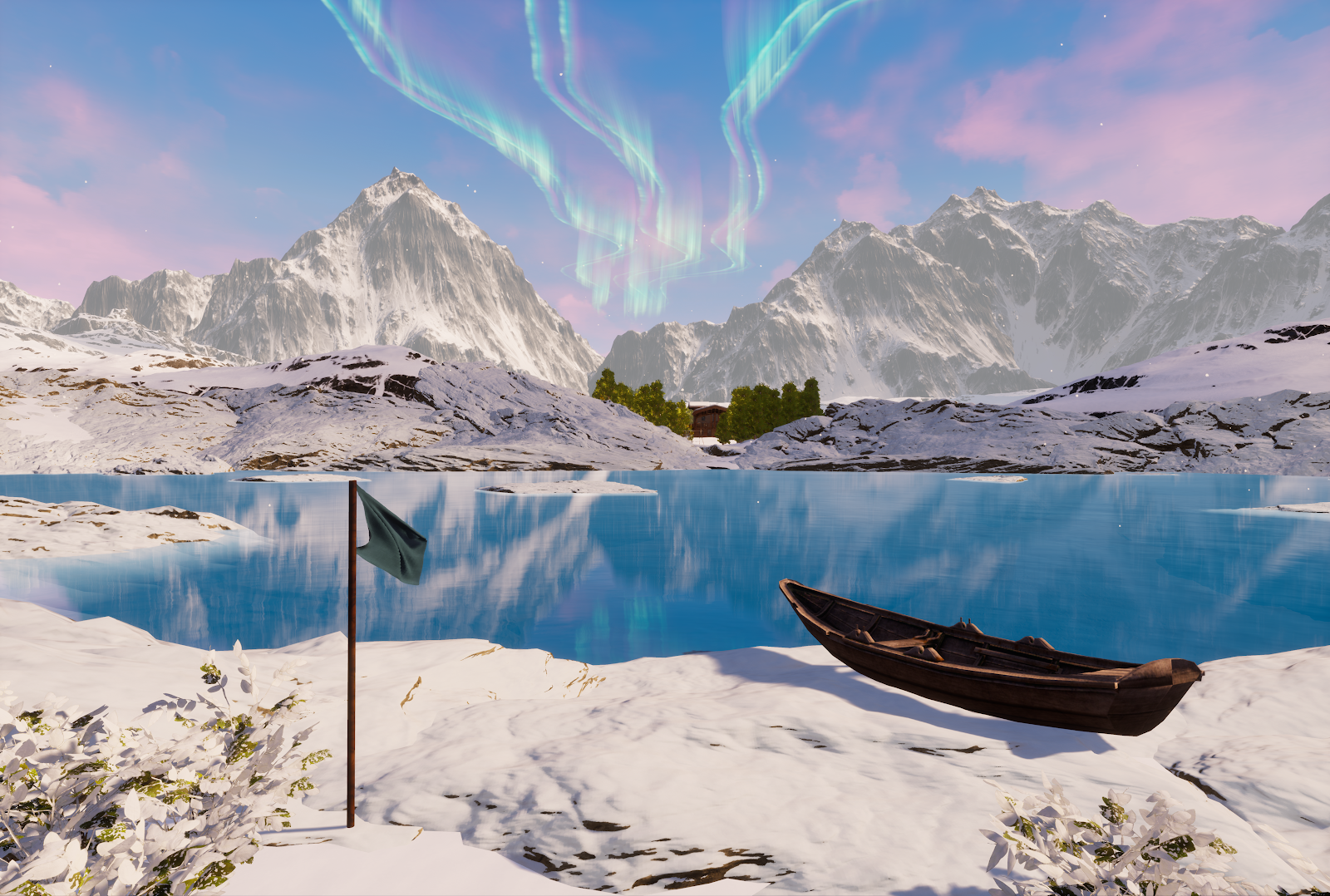 Univers virtuel Montagne Ensoleillée
