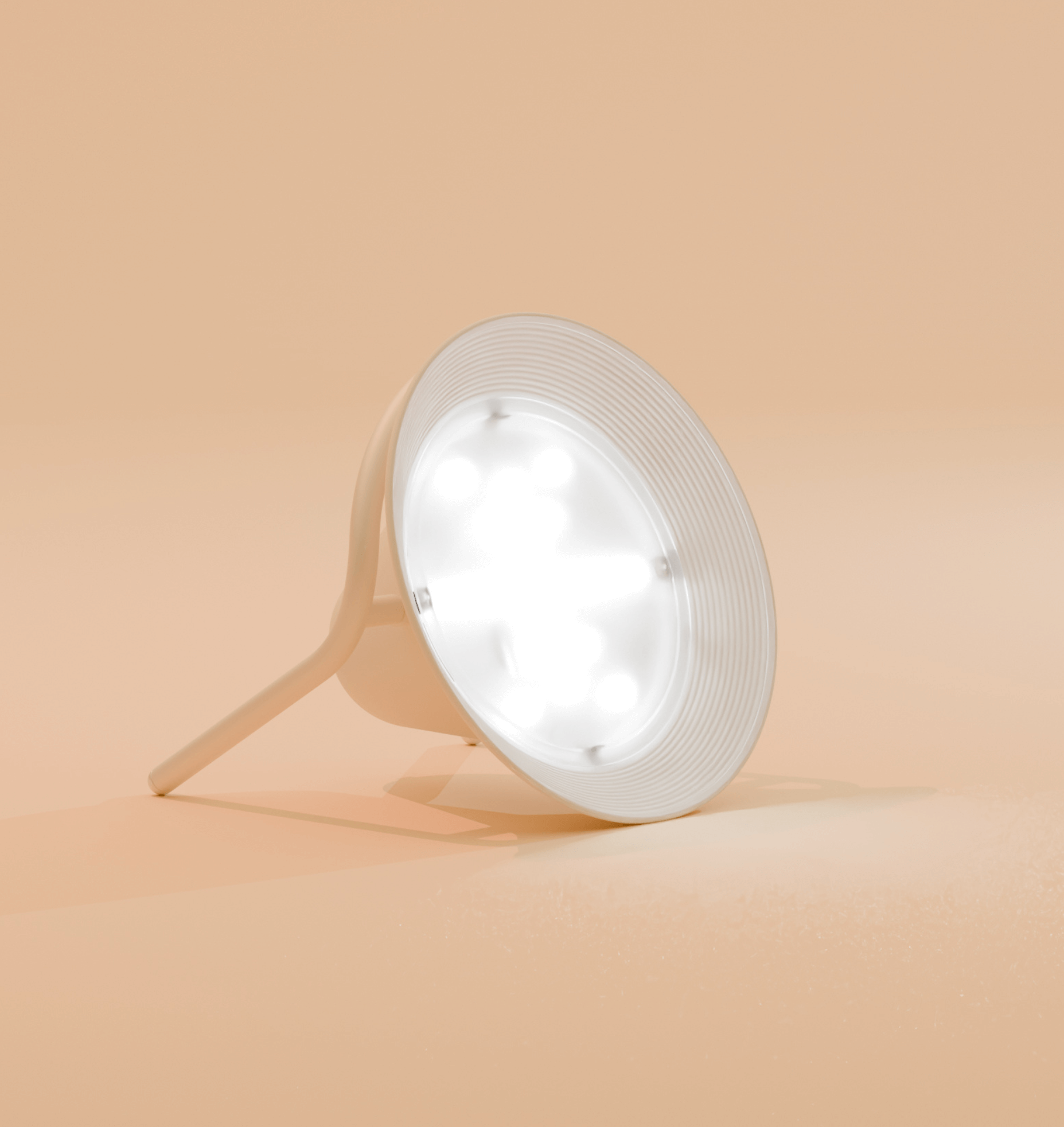 La lampe de photostimulation Dream Machine conçue par Kevin Finel